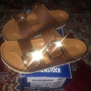 Birkenstock big buckle new Arizona 38